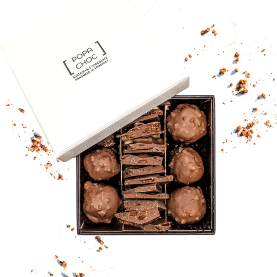 Luxury salted caramel selection box