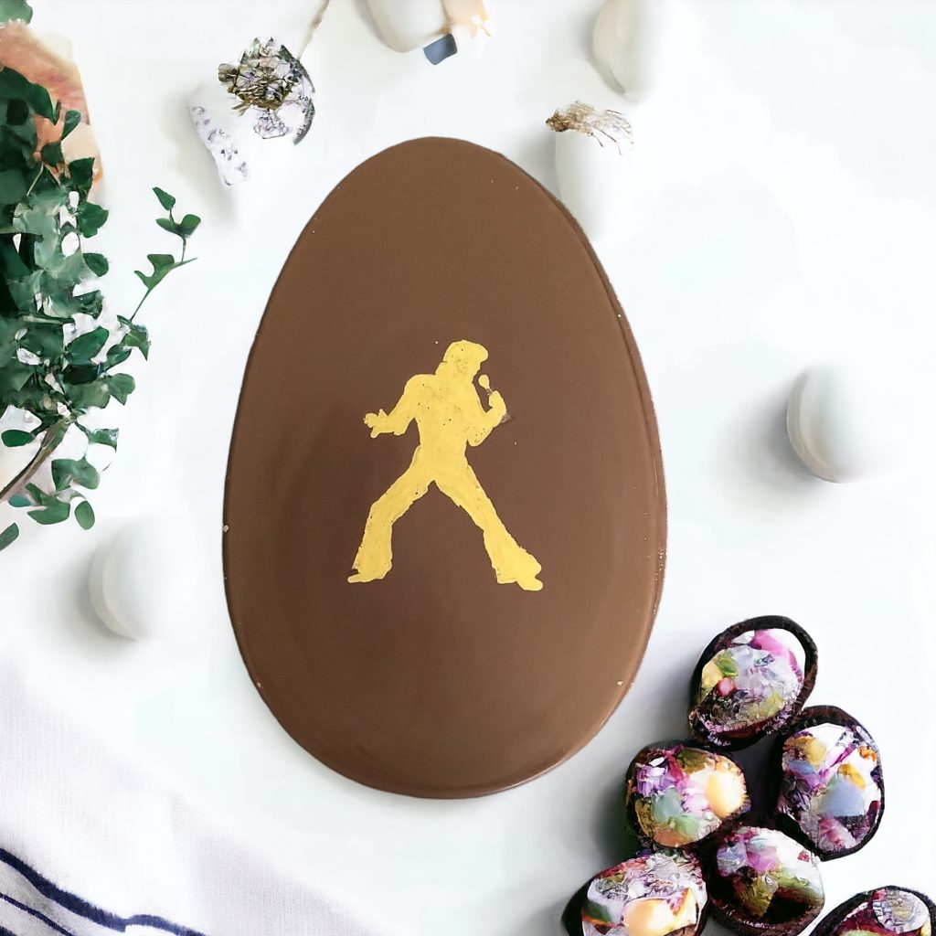 Custom Chocolate Easter Egg Slab (150g)